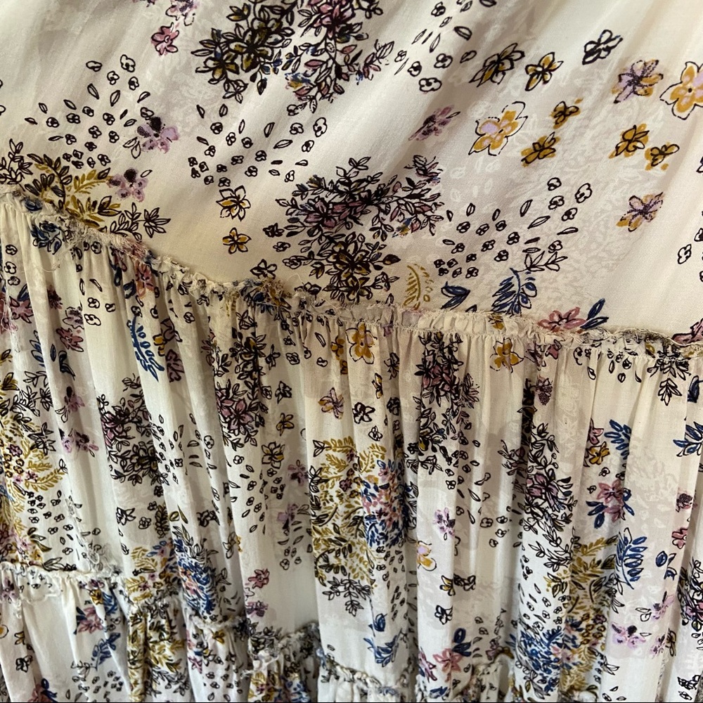 Free People Fall in Love floral tiered maxi dress - Picture 4 of 9